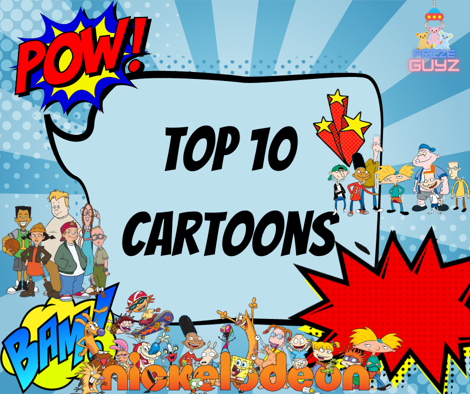 The Top 10 Cartoon Shows Countdown! 📺🎨