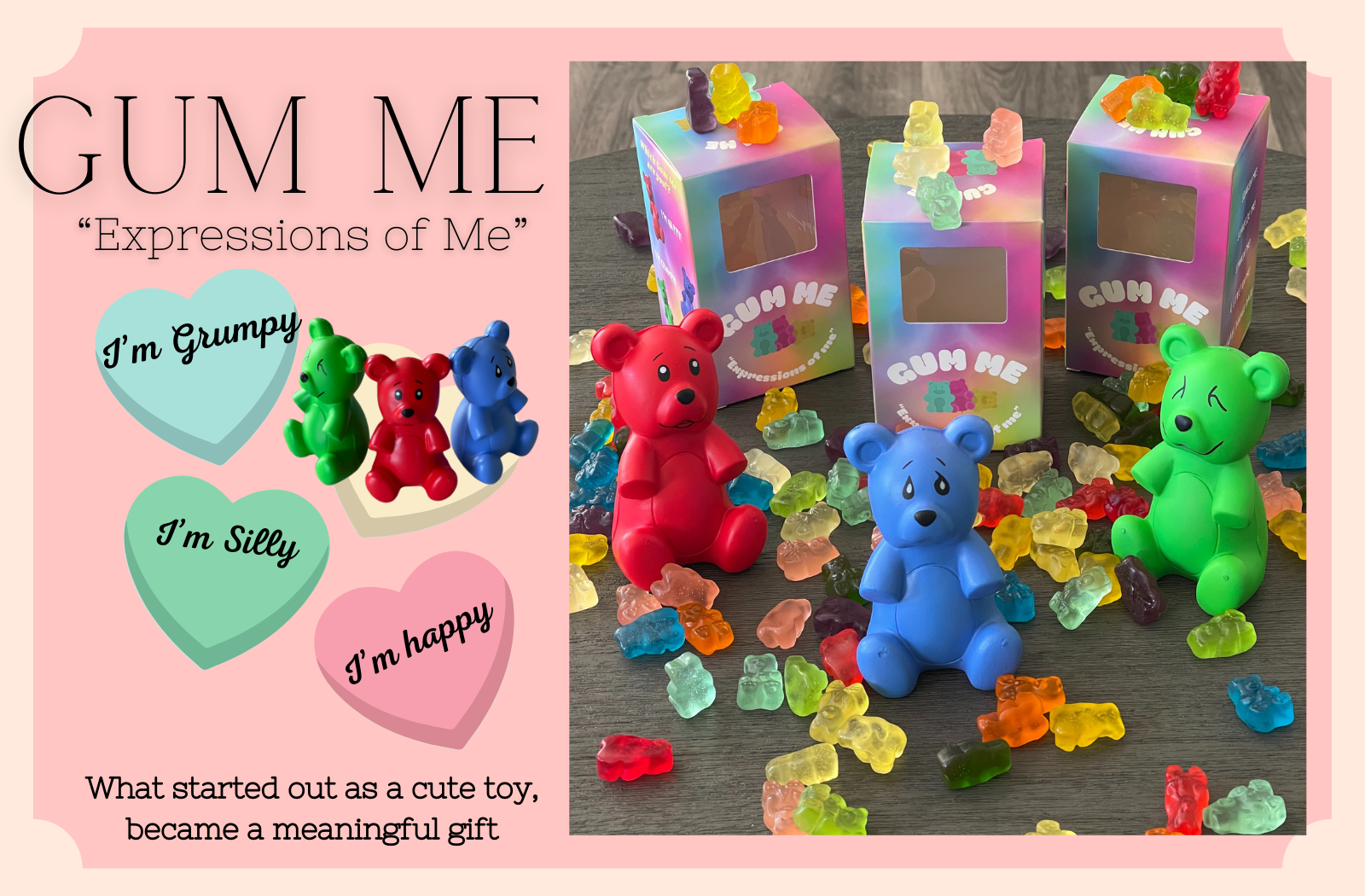 Gummy Bear Collectible Squishy Toys